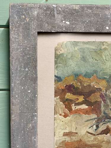 EARLY 20th CENTURY OIL STUDY OF A RODENT
