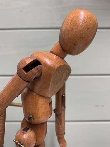 EARLY 20th CENTURY ARTICULATED ARTIST MODEL