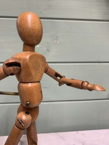 EARLY 20th CENTURY ARTICULATED ARTIST MODEL