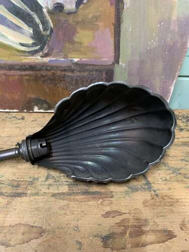 1930’s Desk Lamp With Shell Shade