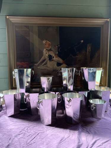 Stunning Collection Of 12 French Champagne/wine Coolers