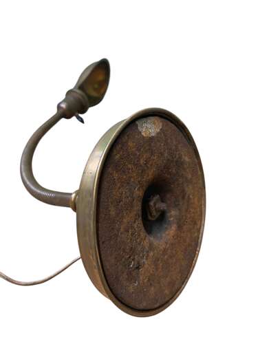 French Brass Desk Lamp