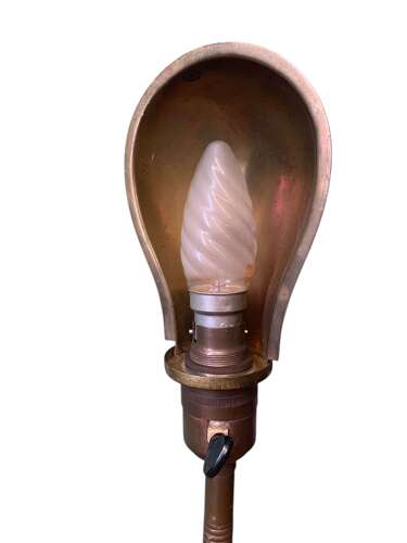 French Brass Desk Lamp