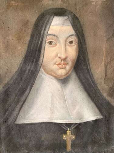 18th Century Portrait Of A French Nun