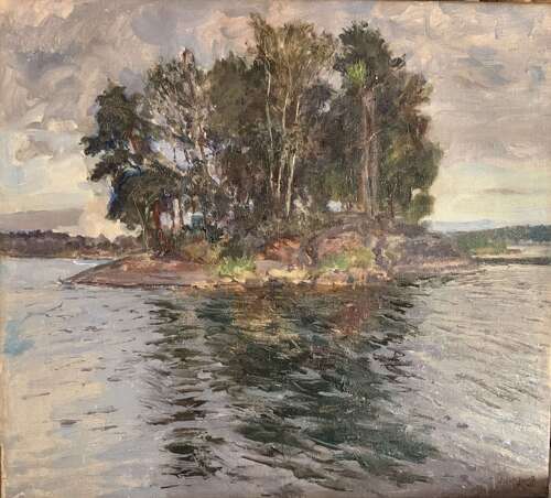 Swedish Landscape By J. Jungwirt