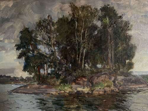 Swedish Landscape By J. Jungwirt