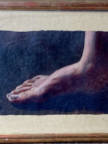 Early 19th C Academic Study Of A Foot