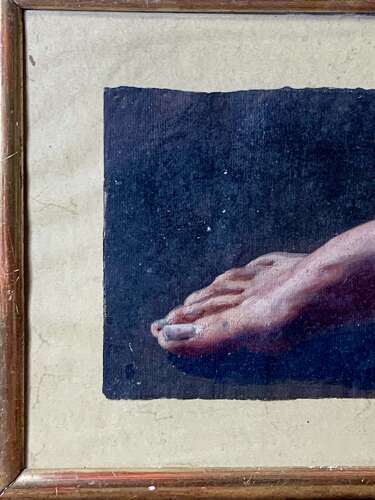 Early 19th C Academic Study Of A Foot