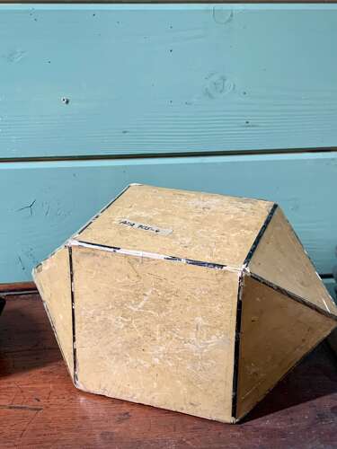 Set Of 7x 1920’s Geometry Teaching Aids / Crystals