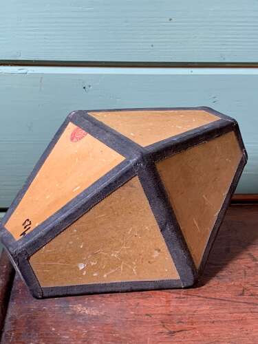 Set Of 7x 1920’s Geometry Teaching Aids / Crystals