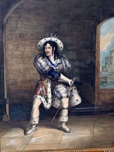 Antique Watercolour - Richard Iii