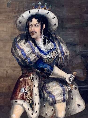 Antique Watercolour - Richard Iii