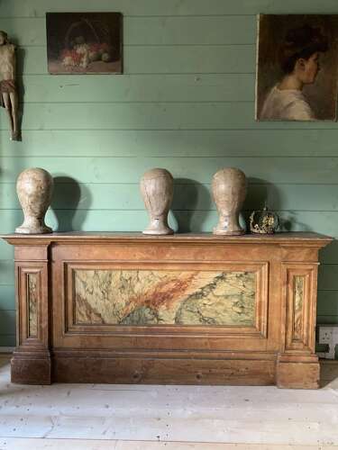 19thc French Painted Console