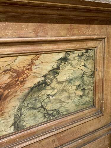 19thc French Painted Console