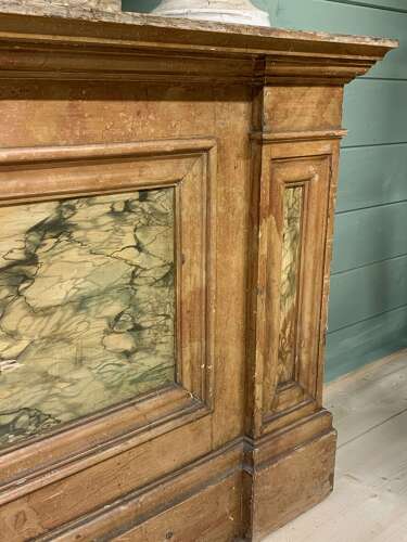 19thc French Painted Console