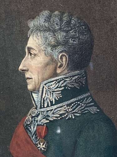 Regency Period Aquatint Portraits Of Militaries