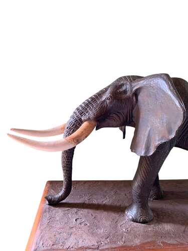 A Rare Maquette Of An African Elephant By Terry Matthews
