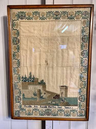 AN UNUSUAL GEORGIAN SAMPLER