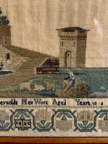 AN UNUSUAL GEORGIAN SAMPLER