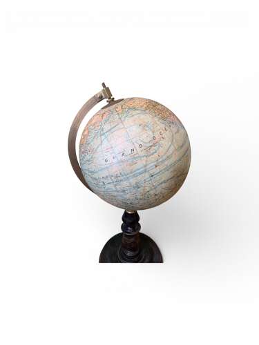 FRENCH TERRESTRIAL GLOBE BY J.FOREST