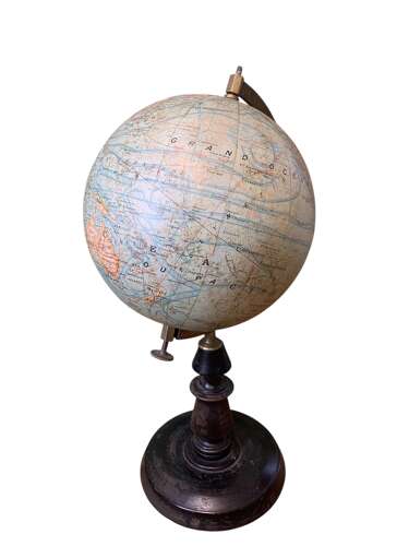 FRENCH TERRESTRIAL GLOBE BY J.FOREST