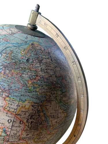 FRENCH TERRESTRIAL GLOBE BY J.FOREST