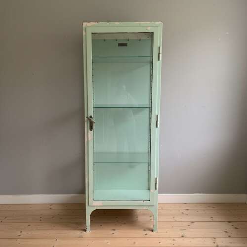 1940’s PAINTED STEEL MEDICAL CABINET