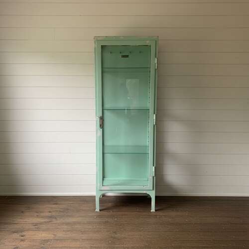 1940’s PAINTED STEEL MEDICAL CABINET