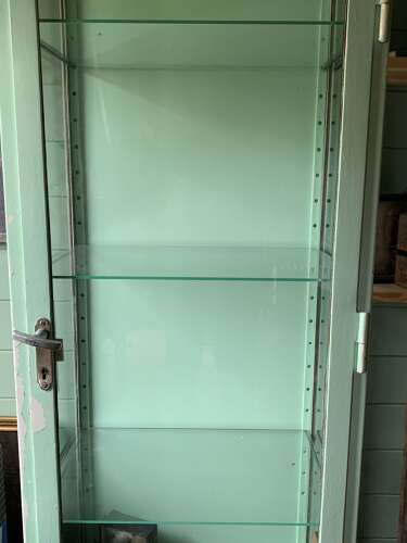 1940’s PAINTED STEEL MEDICAL CABINET
