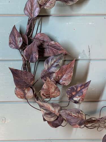 ANTIQUE FRENCH METAL WREATH