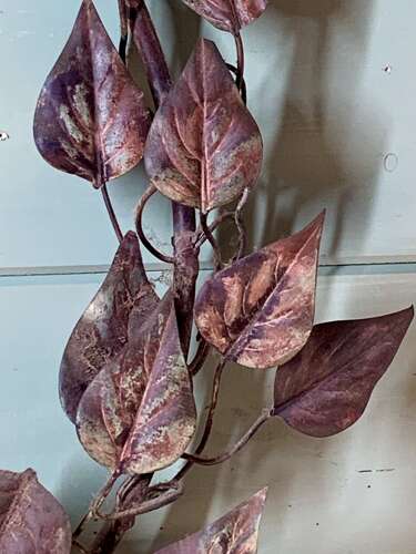 ANTIQUE FRENCH METAL WREATH