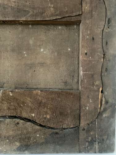 AN 18th CENTURY FRENCH OVERDOOR PANEL