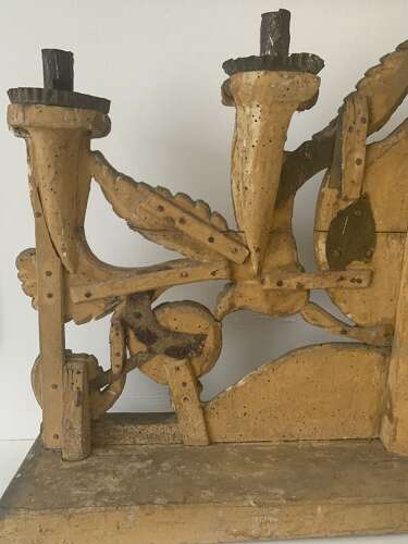 18th CENTURY ITALIAN CARVED ALTAR CANDELABRUM