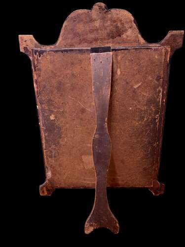19th CENTURY TRAMP ART MIRROR
