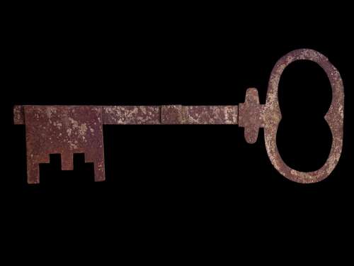 ANTIQUE LOCKSMITH TRADE SIGN