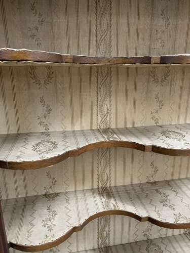 LATE 18th C DUTCH MARQUETRY WALL CABINET