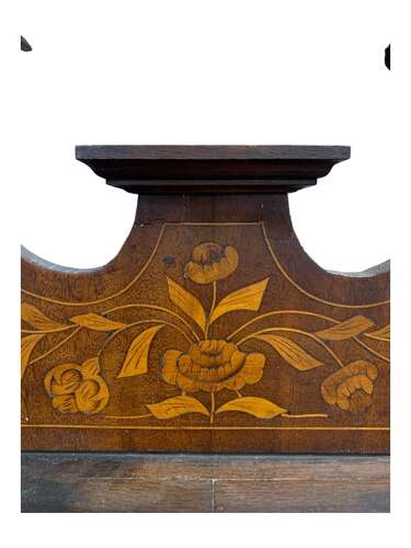 LATE 18th C DUTCH MARQUETRY WALL CABINET
