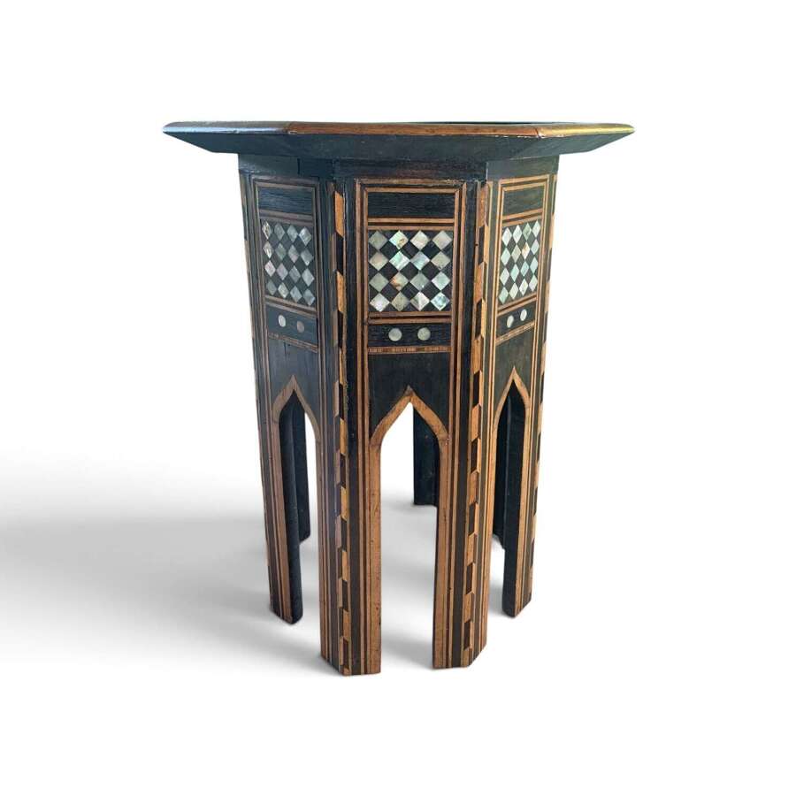 EARLY 20TH C MOORISH SIDE TABLE