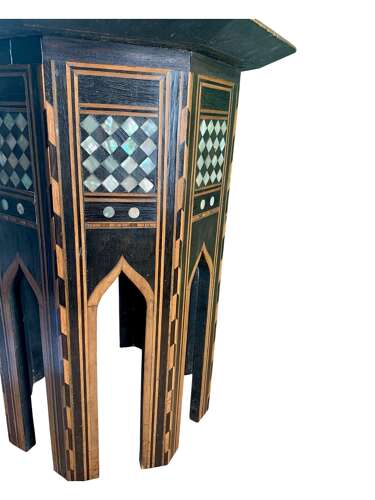 EARLY 20TH C MOORISH SIDE TABLE