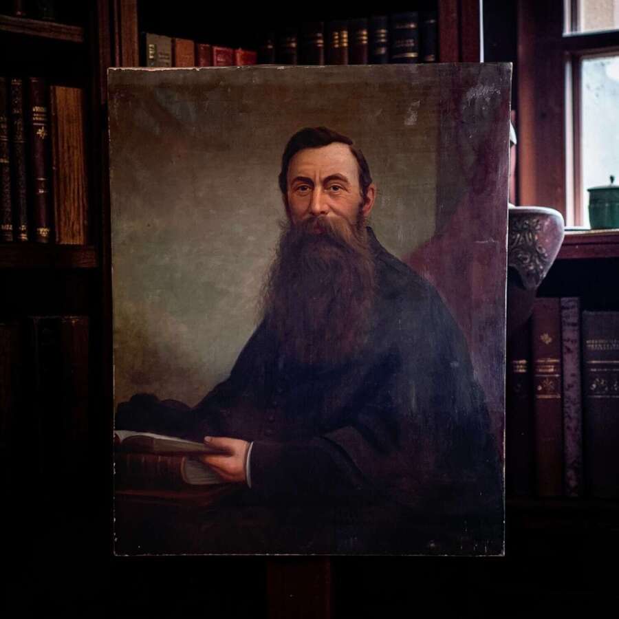 PORTRAIT OF A BEARDED GENTLEMAN c1896