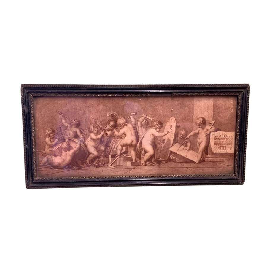 18th C ALLEGORY OF THE LIBERAL ARTS