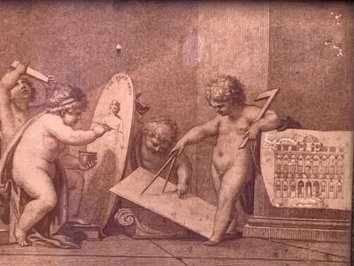 18th C ALLEGORY OF THE LIBERAL ARTS