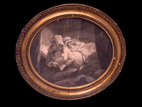 18th CENTURY ENGRAVING IN ITS PERIOD FRAME