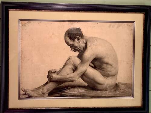 ACADEMIC MALE NUDE DRAWING