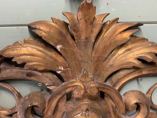 LARGE 18th CENTURY CARVED WALL ELEMENTS