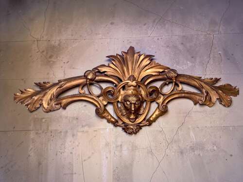 LARGE 18th CENTURY CARVED WALL ELEMENTS