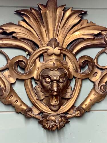 LARGE 18th CENTURY CARVED WALL ELEMENTS