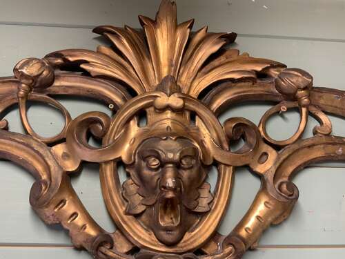LARGE 18th CENTURY CARVED WALL ELEMENTS
