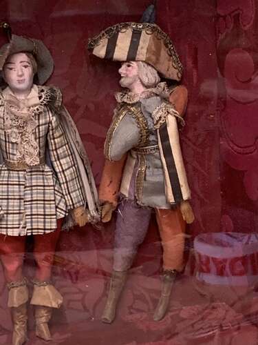 A RARE 19th C FRENCH THEATRICAL DIORAMA