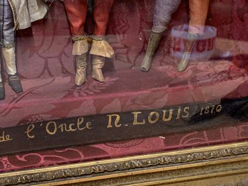 A RARE 19th C FRENCH THEATRICAL DIORAMA